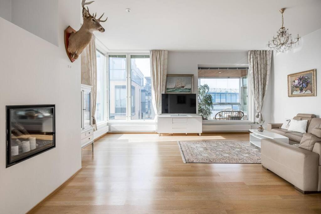 Spacious Home With Four Terrace, Sauna, Sea View Helsinki Kültér fotó