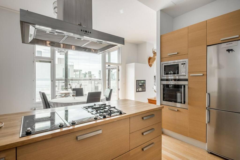 Spacious Home With Four Terrace, Sauna, Sea View Helsinki Kültér fotó